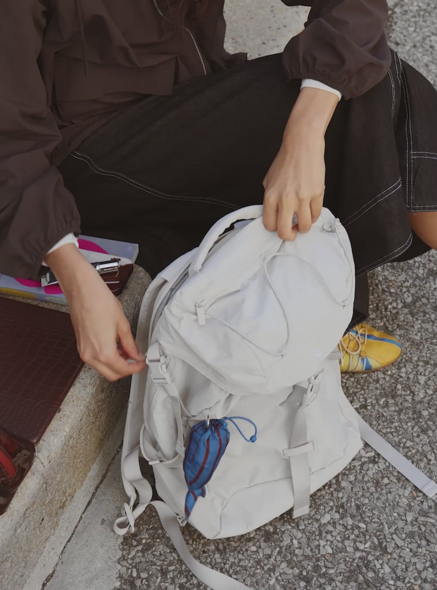 Commuter Backpack (Chalk)