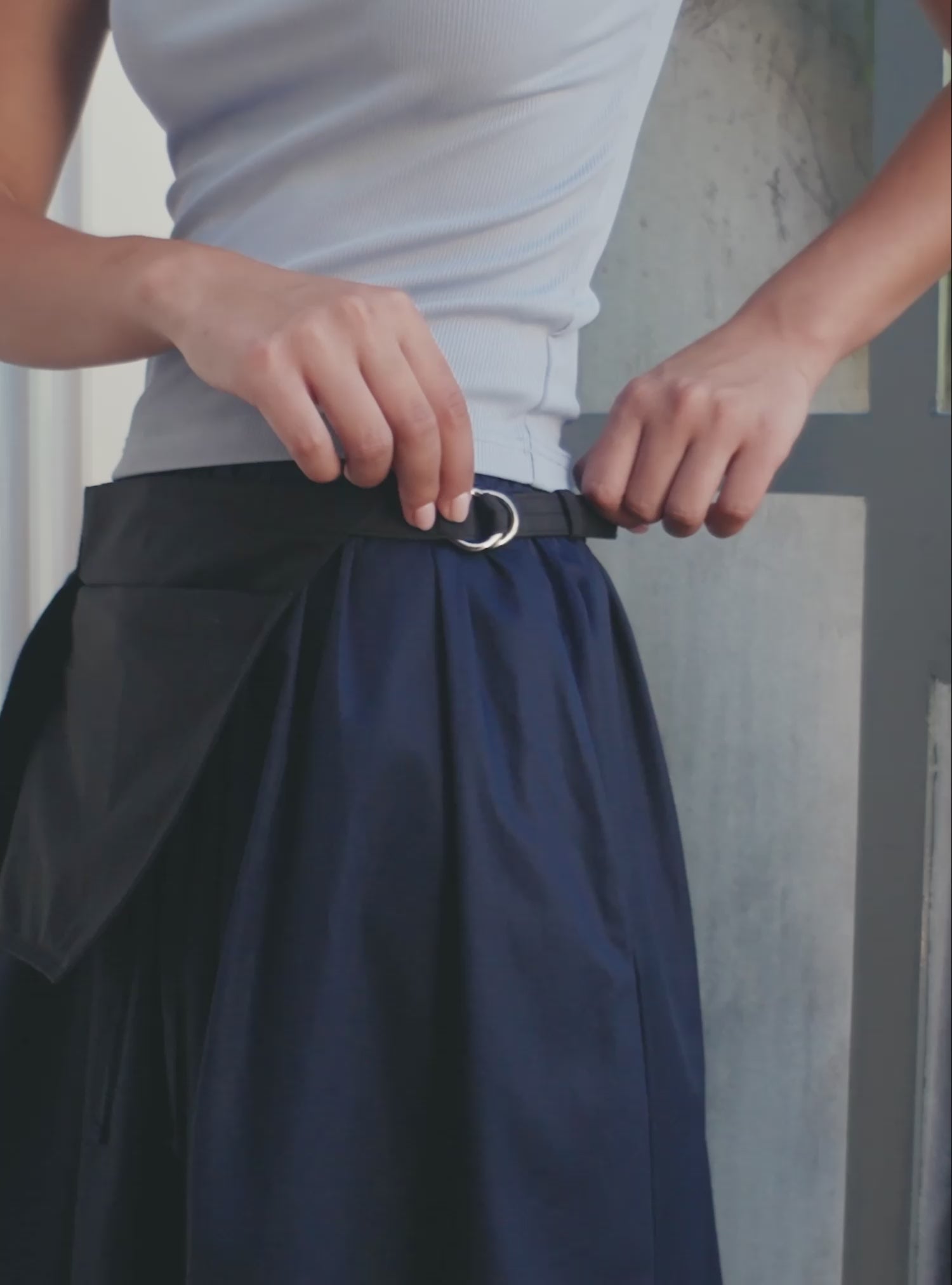 Stash Apron Bag (Asphalt)