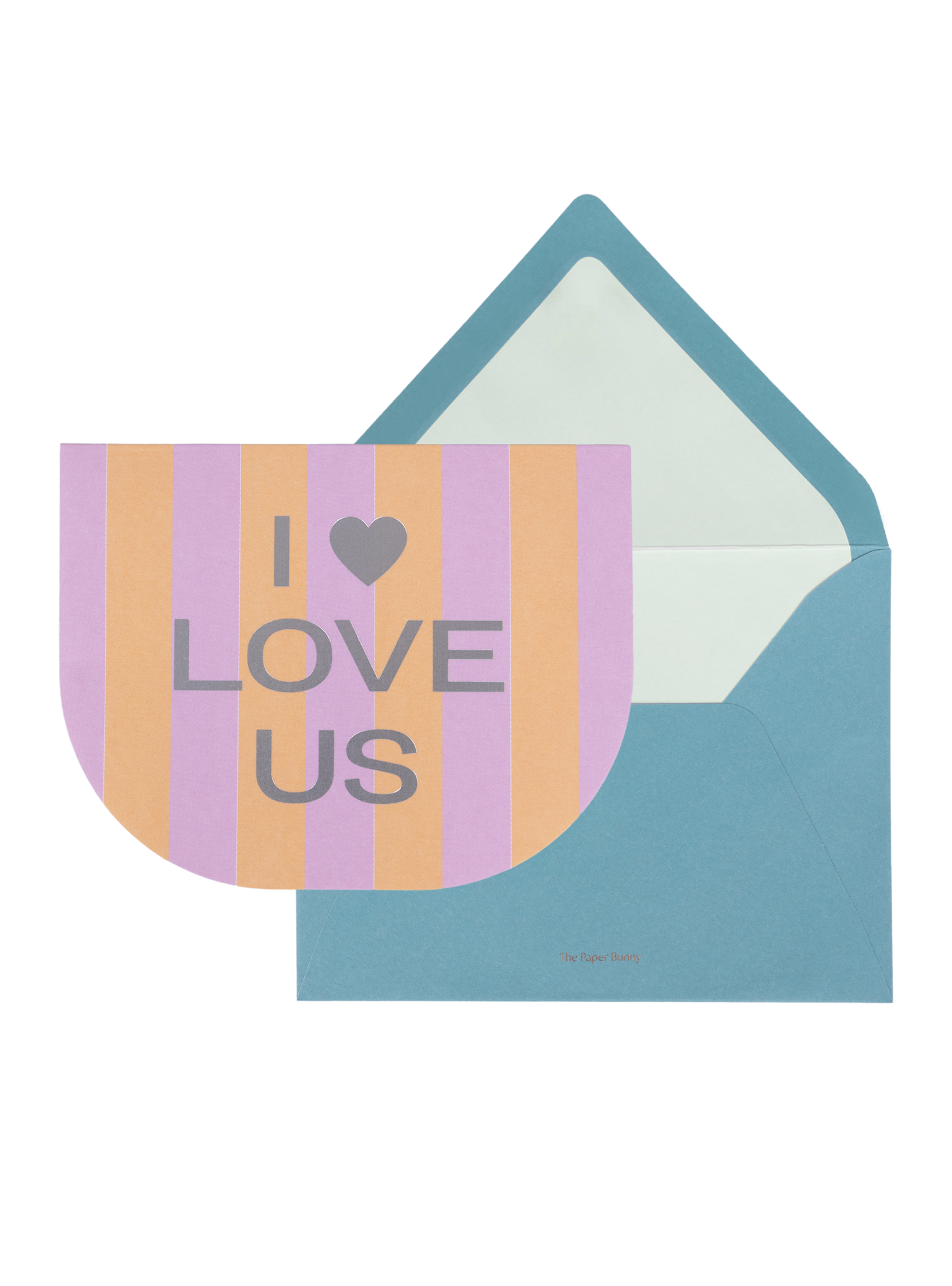 I Love Us Greeting Card