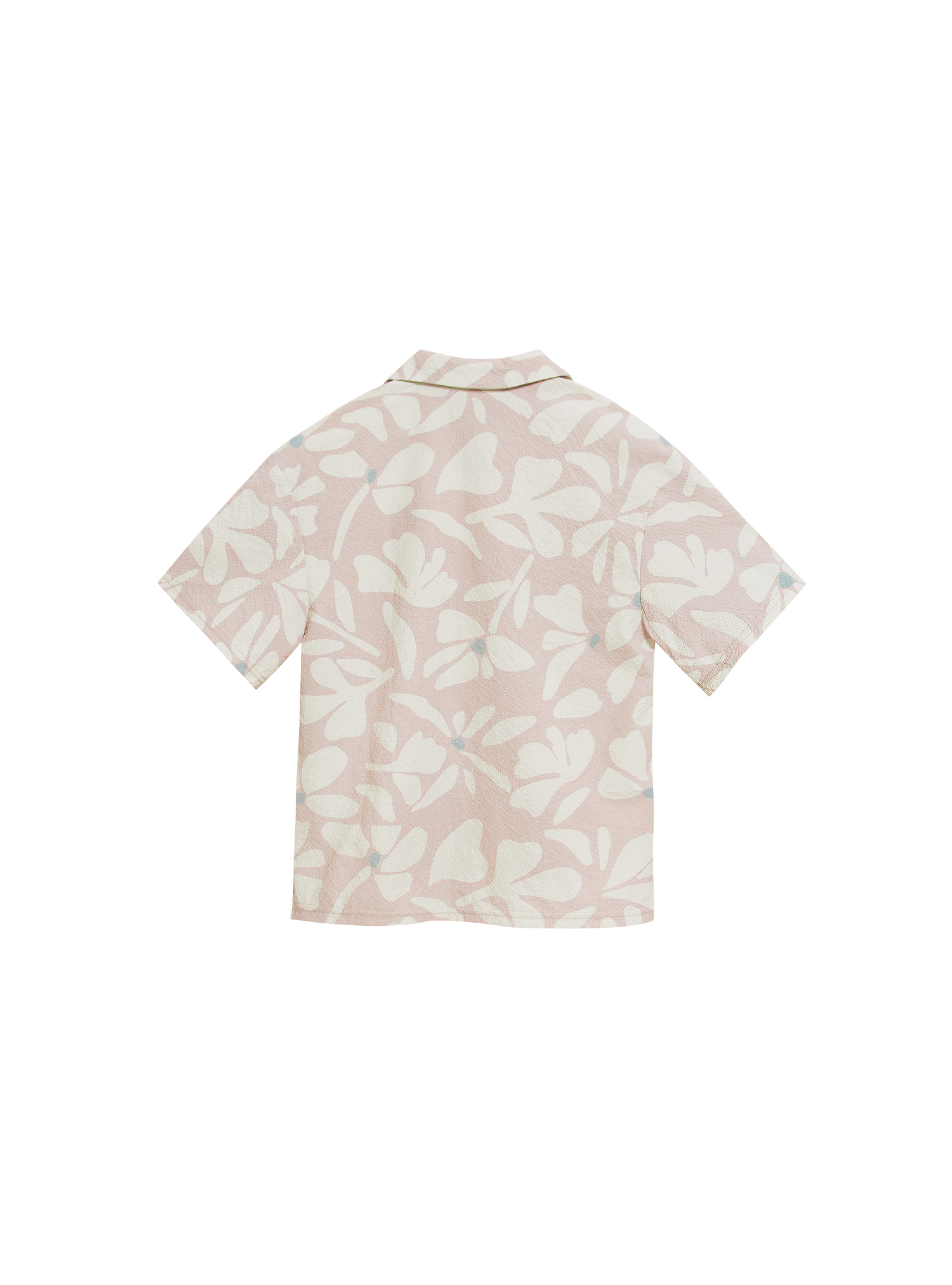 Mini Resort Shirt (Seersucker Field Cream)