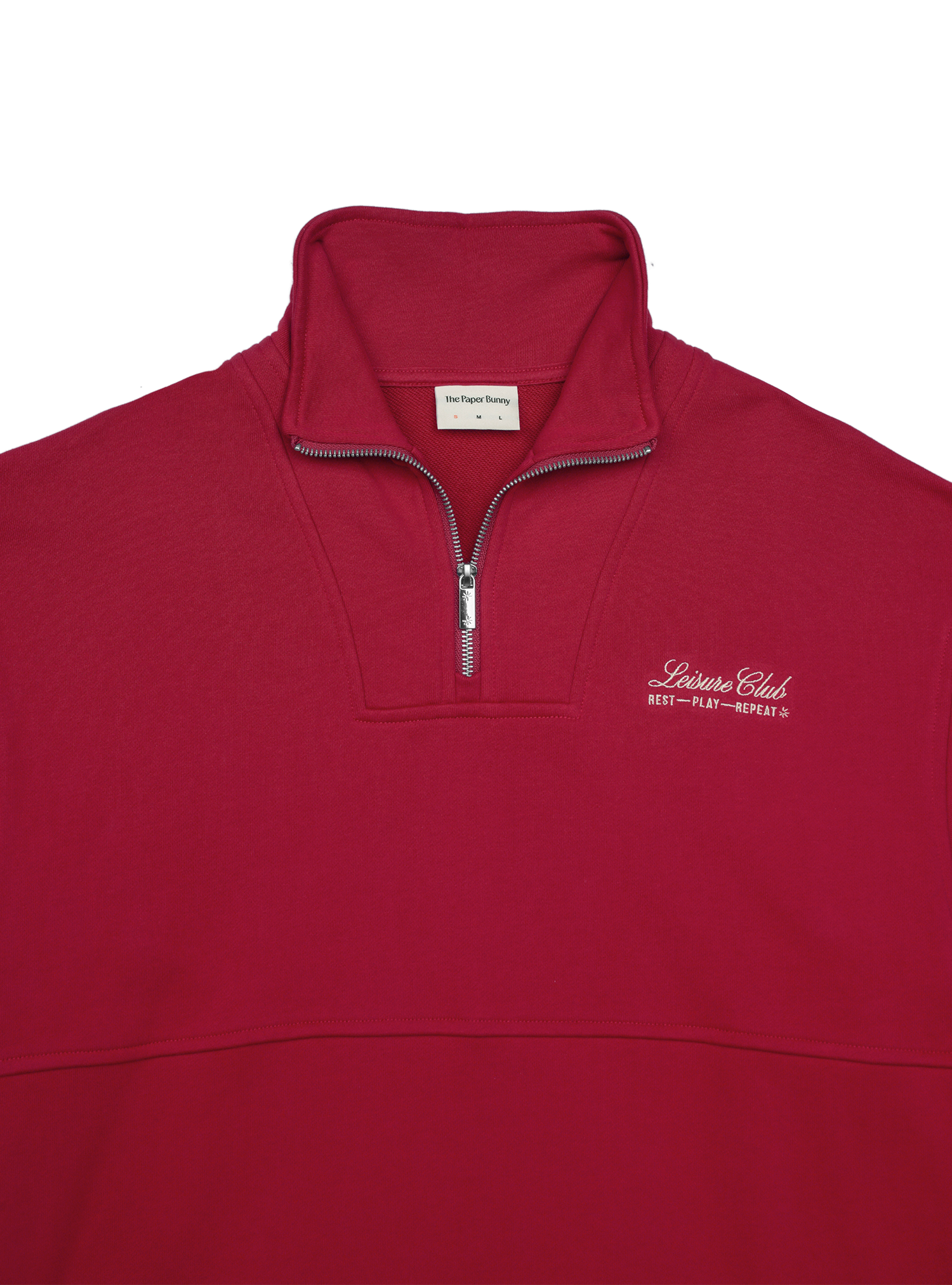 Half Zip Sweater (Merlot)