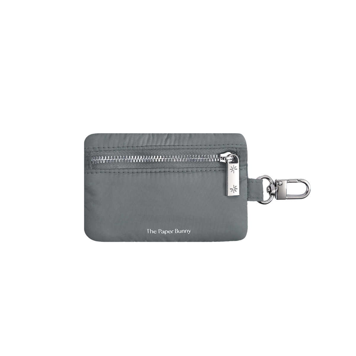 Puffer Card Pouch (Graphite) – The Paper Bunny