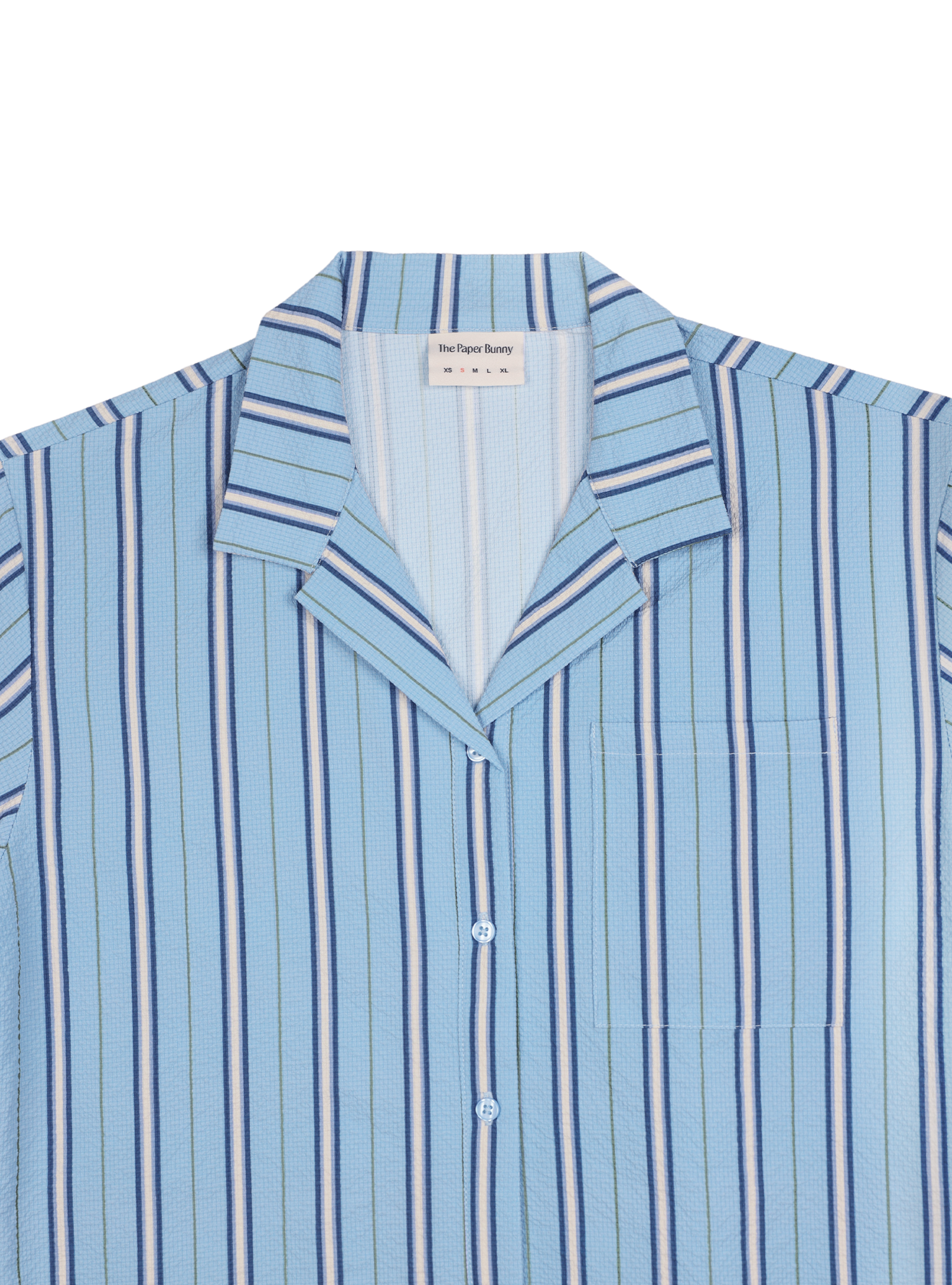 Resort Shirt (Blue Stripes)