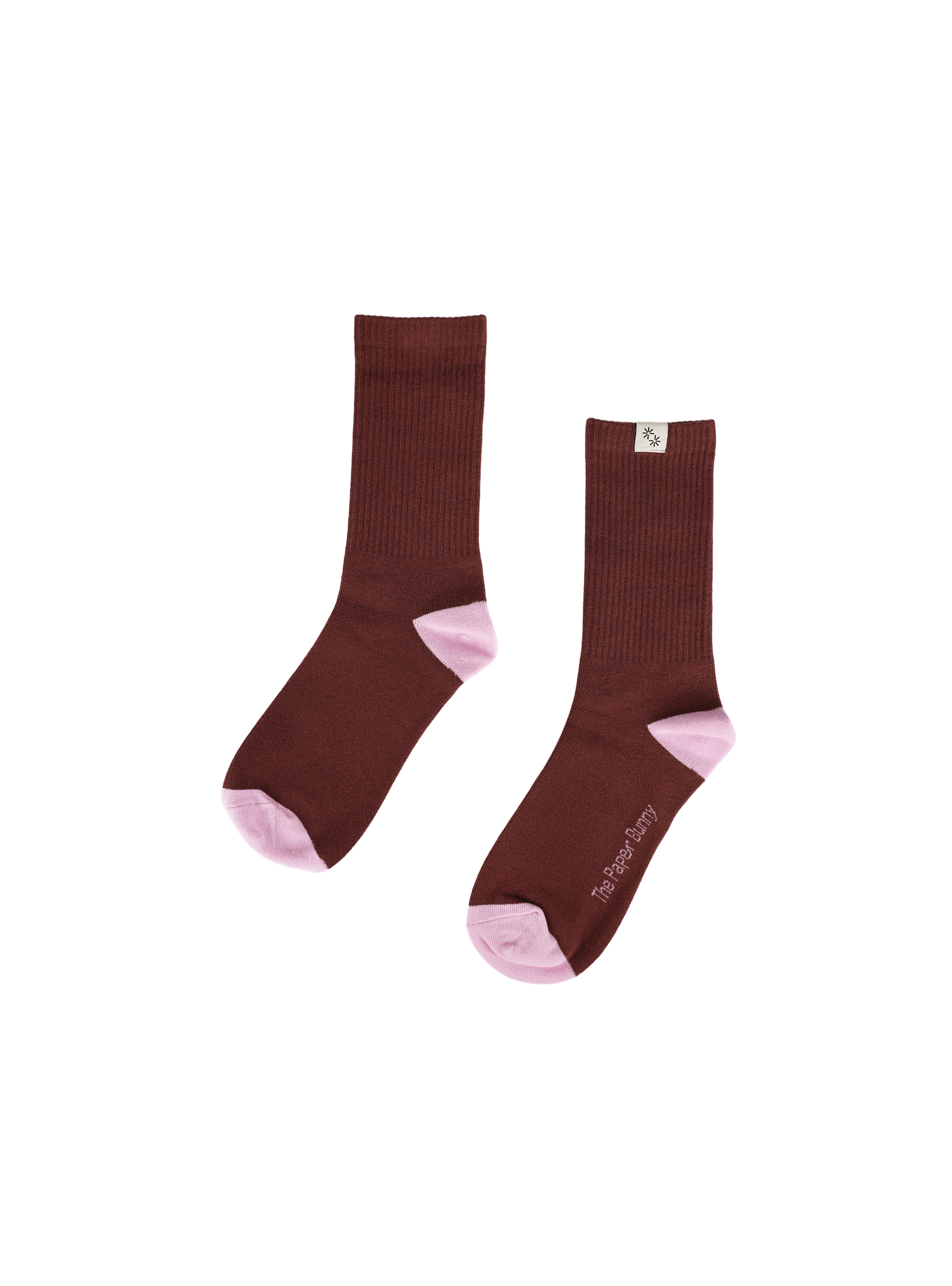 Ribbed Knit Socks (Jam)